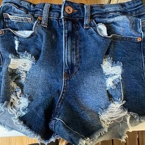 kendall and Kylie jean shorts
